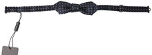 Load image into Gallery viewer, Dolce &amp; Gabbana Elegant Blue Silk Bow Tie
