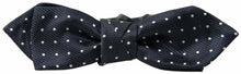 Load image into Gallery viewer, Dolce &amp; Gabbana Elegant Blue Silk Bow Tie
