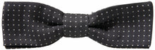 Load image into Gallery viewer, Dolce &amp; Gabbana Elegant Silk Black Bow Tie
