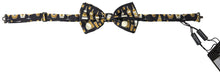 Load image into Gallery viewer, Dolce &amp; Gabbana Elegant Black Silk Bow Tie
