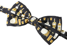 Load image into Gallery viewer, Dolce &amp; Gabbana Elegant Black Silk Bow Tie
