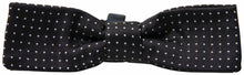 Load image into Gallery viewer, Dolce &amp; Gabbana Elegant Silk Black Bow Tie
