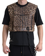 Load image into Gallery viewer, Dolce &amp; Gabbana Silk Leopard Vest Exclusive Sportswear
