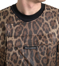 Load image into Gallery viewer, Dolce &amp; Gabbana Silk Leopard Vest Exclusive Sportswear
