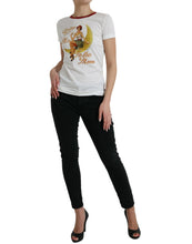 Load image into Gallery viewer, Dolce &amp; Gabbana White Bring Me To The Moon T-shirt Top
