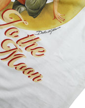 Load image into Gallery viewer, Dolce &amp; Gabbana White Bring Me To The Moon T-shirt Top
