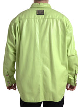 Load image into Gallery viewer, Dolce &amp; Gabbana Elegant Light Green Cotton Button Down Shirt
