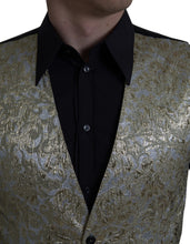 Load image into Gallery viewer, Dolce &amp; Gabbana Elegant Gold Silk Formal Vest
