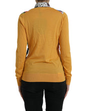 Load image into Gallery viewer, Dolce &amp; Gabbana Multicolor Patchwork Cashmere Henley Sweater
