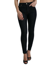 Load image into Gallery viewer, Dolce &amp; Gabbana Blue Cotton Stretch Denim Skinny Jeans
