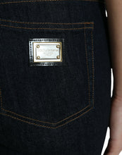 Load image into Gallery viewer, Dolce &amp; Gabbana Blue Cotton Stretch Denim Skinny Jeans
