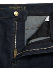 Load image into Gallery viewer, Dolce &amp; Gabbana Blue Cotton Stretch Denim Skinny Jeans
