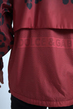Load image into Gallery viewer, Dolce &amp; Gabbana Red Leopard Hooded Rain Coat Jacket

