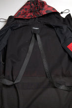 Load image into Gallery viewer, Dolce &amp; Gabbana Red Leopard Hooded Rain Coat Jacket
