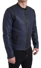 Load image into Gallery viewer, Dolce &amp; Gabbana Elegant Blue Nylon Zip Blouson Jacket
