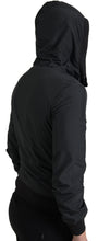 Load image into Gallery viewer, Dolce &amp; Gabbana Elegant Black Hooded Sweatshirt with Logo Plaque
