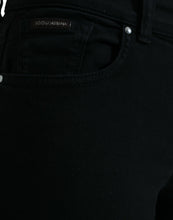 Load image into Gallery viewer, Dolce &amp; Gabbana Black Cotton Stretch Denim Skinny Jeans
