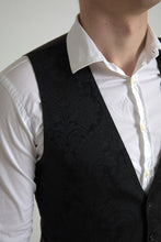 Load image into Gallery viewer, Dolce &amp; Gabbana Elegant Black Formal Dress Vest
