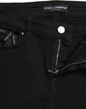 Load image into Gallery viewer, Dolce &amp; Gabbana Black Cotton Stretch Denim Skinny Jeans
