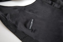 Load image into Gallery viewer, Dolce &amp; Gabbana Elegant Black Formal Dress Vest
