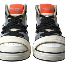 Load image into Gallery viewer, Dolce &amp; Gabbana Multicolor Leather High Top Sneakers Shoes
