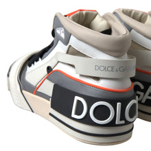 Load image into Gallery viewer, Dolce &amp; Gabbana Multicolor Leather High Top Sneakers Shoes
