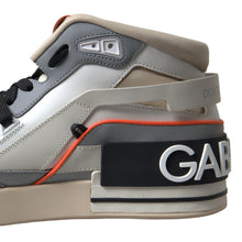 Load image into Gallery viewer, Dolce &amp; Gabbana Multicolor Leather High Top Sneakers Shoes
