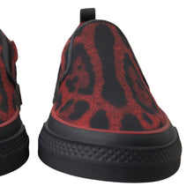 Load image into Gallery viewer, Dolce &amp; Gabbana Chic Leopard Print Loafers Sneakers
