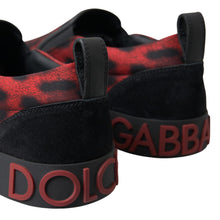 Load image into Gallery viewer, Dolce &amp; Gabbana Chic Leopard Print Loafers Sneakers
