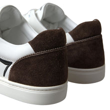 Load image into Gallery viewer, Dolce &amp; Gabbana Sleek White Leather Casual Sneakers
