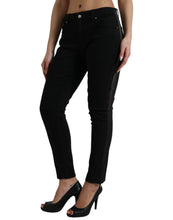 Load image into Gallery viewer, Dolce &amp; Gabbana Jeans Skinny Black Cotton Stretch Denim Skinny Jeans
