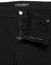 Load image into Gallery viewer, Dolce &amp; Gabbana Jeans Skinny Black Cotton Stretch Denim Skinny Jeans
