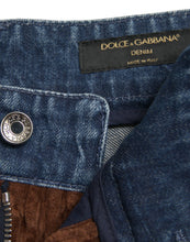 Load image into Gallery viewer, Dolce &amp; Gabbana Brown Corduroy Cargo Denim Wide Leg Jeans
