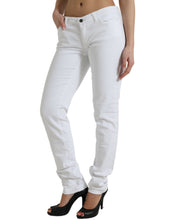 Load image into Gallery viewer, Dolce &amp; Gabbana White Cotton Stretch Skinny Denim Jeans
