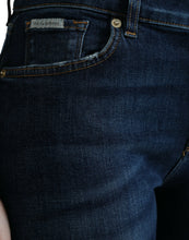 Load image into Gallery viewer, Dolce &amp; Gabbana Dark Blue Cotton Stretch Denim Skinny Jeans
