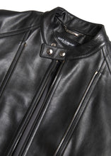 Load image into Gallery viewer, Dolce &amp; Gabbana Sleek Black Leather Biker Jacket
