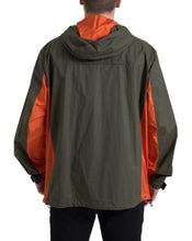 Load image into Gallery viewer, Dolce &amp; Gabbana Elegant Hooded Full Zip Jacket in Green and Orange
