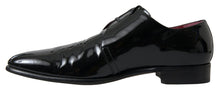 Load image into Gallery viewer, Dolce &amp; Gabbana Elegant Black Patent Leather Formal Men&#39;s Shoes
