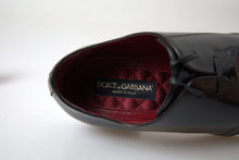 Load image into Gallery viewer, Dolce &amp; Gabbana Elegant Black Patent Leather Formal Men&#39;s Shoes
