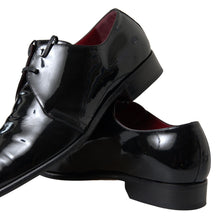 Load image into Gallery viewer, Dolce &amp; Gabbana Elegant Black Patent Leather Formal Men&#39;s Shoes
