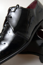 Load image into Gallery viewer, Dolce &amp; Gabbana Elegant Black Patent Leather Formal Men&#39;s Shoes
