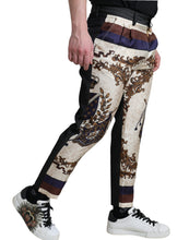 Load image into Gallery viewer, Dolce &amp; Gabbana Multicolor Heraldic Skinny Men Pants
