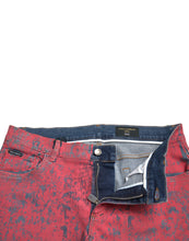 Load image into Gallery viewer, Dolce &amp; Gabbana Red Cotton Dye Slim Fit Men Denim Jeans
