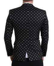 Load image into Gallery viewer, Dolce &amp; Gabbana Elegant Geometric Patterned Slim Blazer

