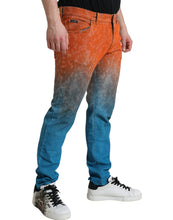 Load image into Gallery viewer, Dolce &amp; Gabbana Multicolor Ombre Cotton Slim Fit Denim Jeans
