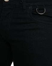 Load image into Gallery viewer, Dolce &amp; Gabbana Black Cotton Stretch Skinny Denim Jeans
