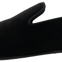 Load image into Gallery viewer, Dolce &amp; Gabbana Elegant Velvet Black Loafers for Men
