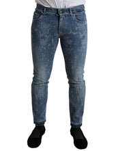 Load image into Gallery viewer, Dolce &amp; Gabbana Blue Washed Skinny Cotton Stretch Denim Jeans
