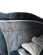 Load image into Gallery viewer, Dolce &amp; Gabbana Blue Washed Skinny Cotton Stretch Denim Jeans
