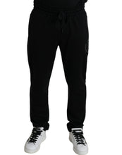 Load image into Gallery viewer, Dolce &amp; Gabbana Black DG Logo Skinny Jogger Sweatpants Pants
